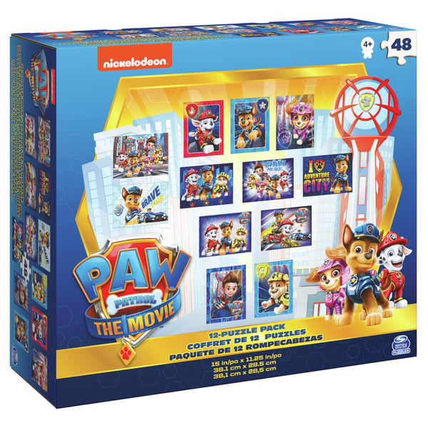 Games CGI KPZ PawP Kids 12Puzzle Pack GML Puslespil 180 stk Tegnefilm