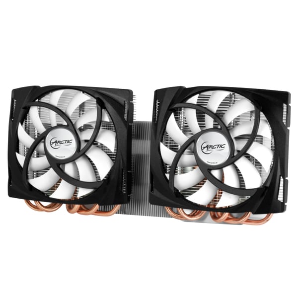 ARCTIC Accelero Twin Turbo 6990 Grafikkort Køler 9,2 cm Sort