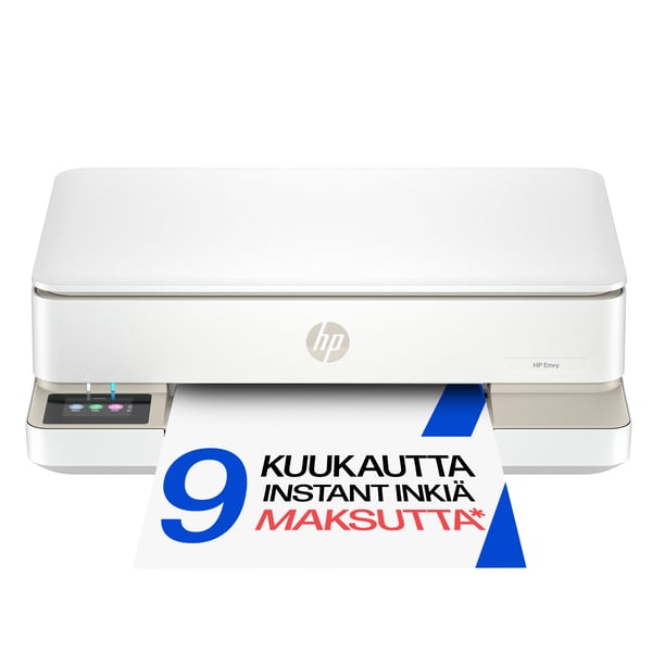 HP ENVY 6132e Langaton All-in-One Väri Tulostin, Instant Ink; Valokuvatulostus