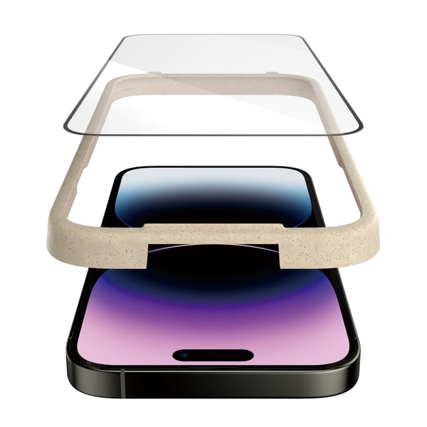PanzerGlass ® Screen Protector iPhone 14 Pro Max | Ultra-Wide Fit w. EasyAligner Genomskinligt skärmskydd Apple 1 styck