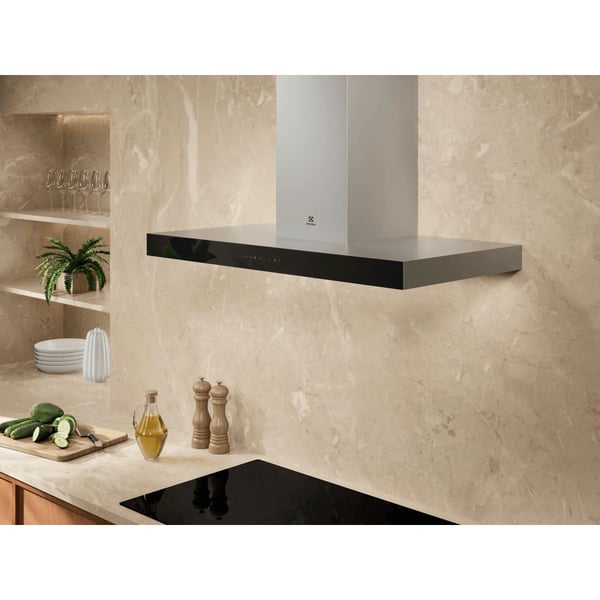 Electrolux LFT829X Vægmonteret Sort, Rustfrit stål 600 m³/t