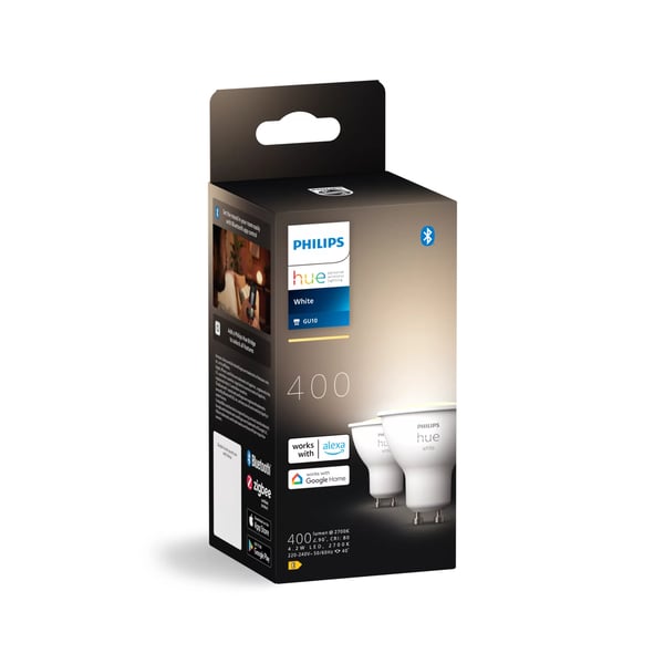 Philips GU10 – smart spotlight – (2-pack)