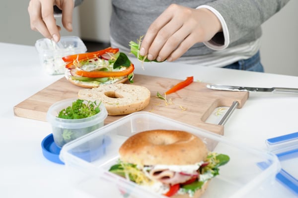 Tefal K30223 matburkar Rund Låda 0,85 l Blå, Transparent 1 styck