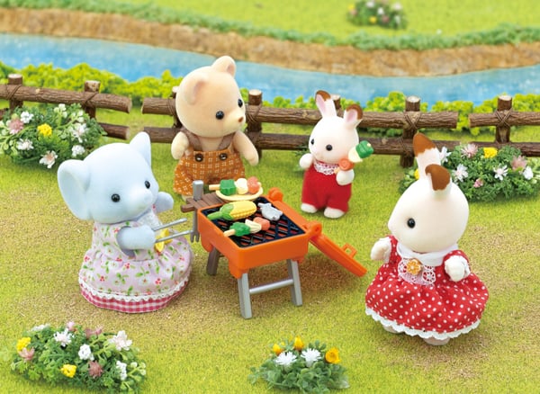 Sylvanian Families Picnic legesæt med figur