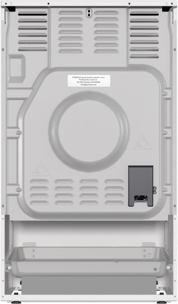 Gorenje GECS5C70WA Fritstående komfur Elektrisk Keramisk Hvid