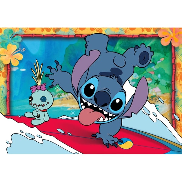 Clementoni Supercolor Disney Stitch Kuviopalapeli 20 kpl Sarjakuvat