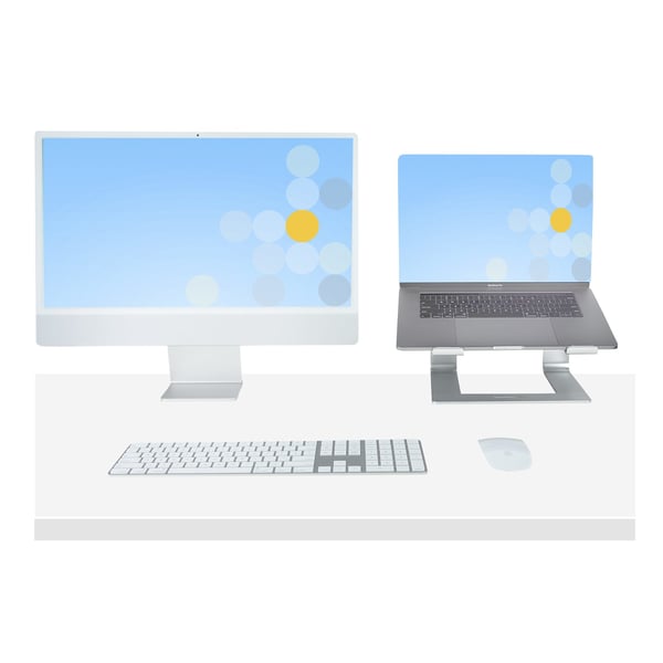 StarTech.com LAPTOP-STAND-SILVER kannettavan tietokoneen teline Hopea 43,2 cm (17")