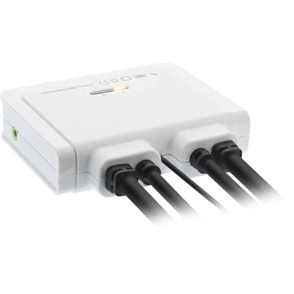 InLine 63613I KVM-switchar Vit