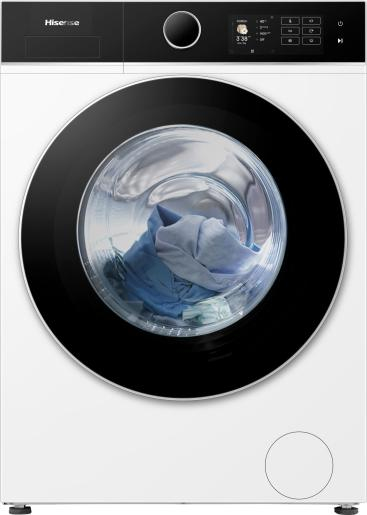 Hisense WF5I9043BWFS tvättmaskin Frontmatad 9 kg 1400 RPM Vit