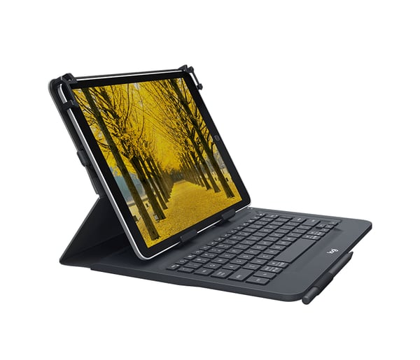 Logitech 920-008337 tastatur til mobil enhed QWERTZ Tysk Bluetooth Sort Logitech 920-008337 tastatur til mobil enhed QWERTZ Tysk Bluetooth Sort