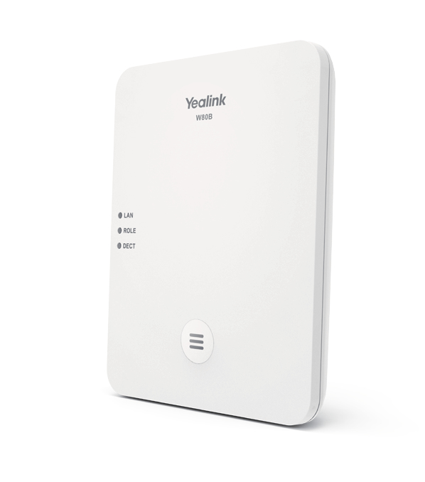 Yealink W80B basstation för DECT Vit