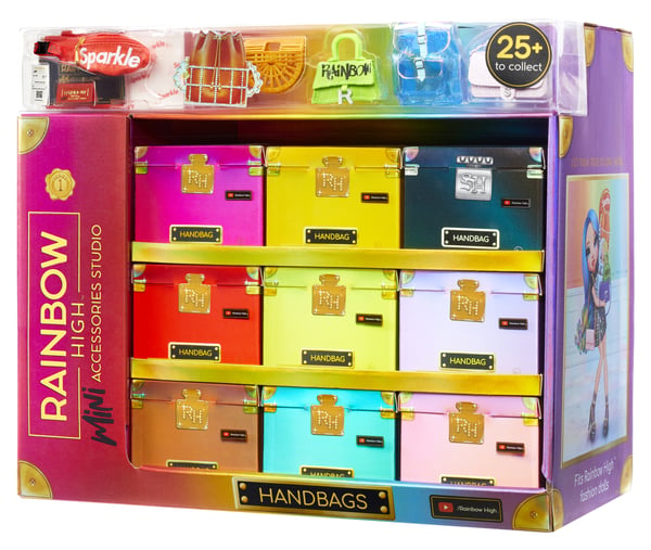 Rainbow High Accessories Studio Series 1, H Assortment in PDQ Dukketaske