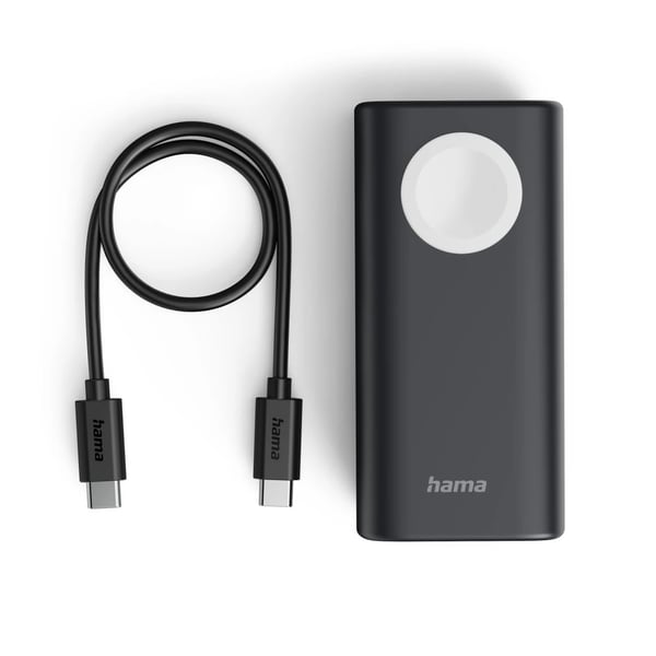 Hama Watch 10000 mAh Sort, Grå