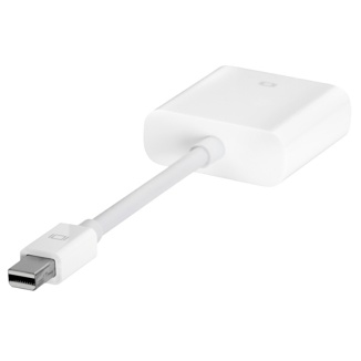 Apple MB570Z/B videokabel adapter Mini DisplayPort DVI Hvid
