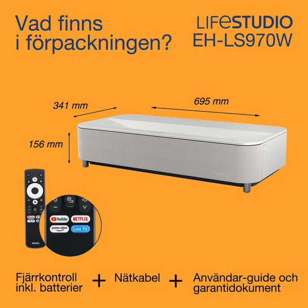 Epson Lifestudio Grand Plus EH-LS970W – diamantvit