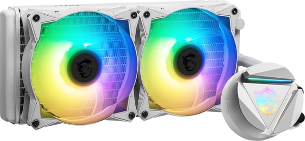 MSI MAG CORELIQUID 240R V2 Computerkabinet Køler 2,5 cm Hvid 1 stk