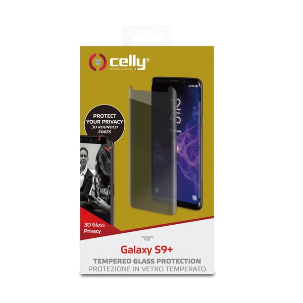 Celly Privacy 3D Glass Klar skærmbeskytter Samsung 1 stk