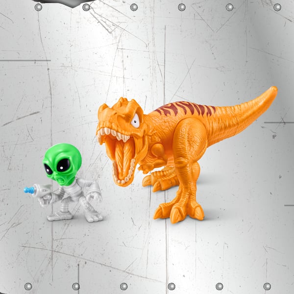 Smashers Dino vs Aliens Planet