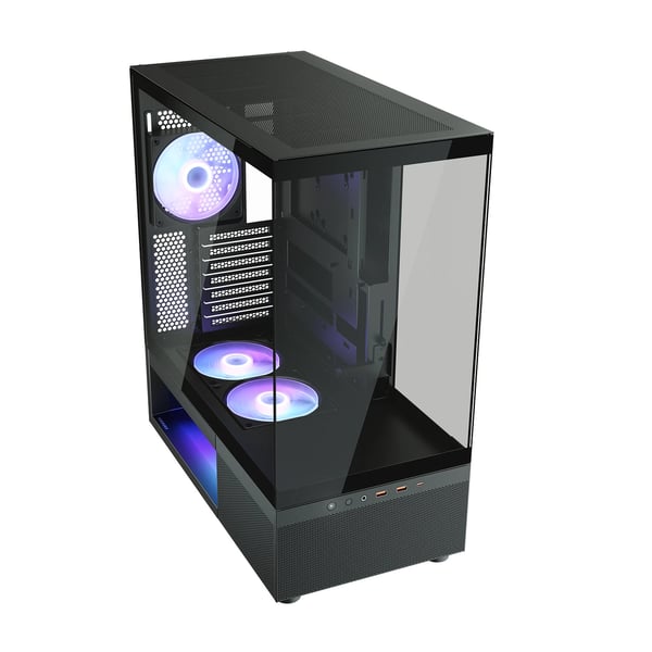 COUGAR CFV220 RGB Midi Tower Svart