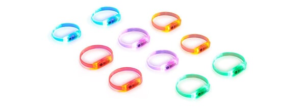 Hercules 4780878 armbånd Blå, Grøn, Orange, Lilla, Rød
