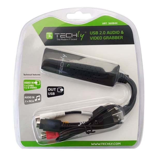 Techly I-USB-VIDEO-700TY video omformer 720 x 576 pixel