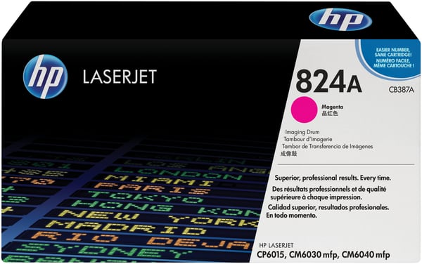 HP 824A LaserJet -kuvarumpu, magenta