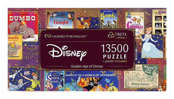 Trefl Disney Puslespil 13500 stk Tegnefilm