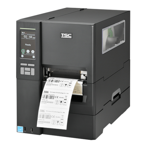 TSC MH341P etiketprinter Direkte termisk/termisk overførsel 300 x 300 dpi 305 mm/sek. Kabel & trådløs Ethernet LAN Wi-Fi Bluetooth