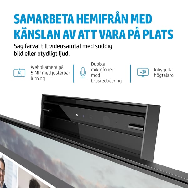 HP E24m G4 Datorskärm 60,5 cm (23.8\") 1920 x 1080 pixlar Full HD Svart