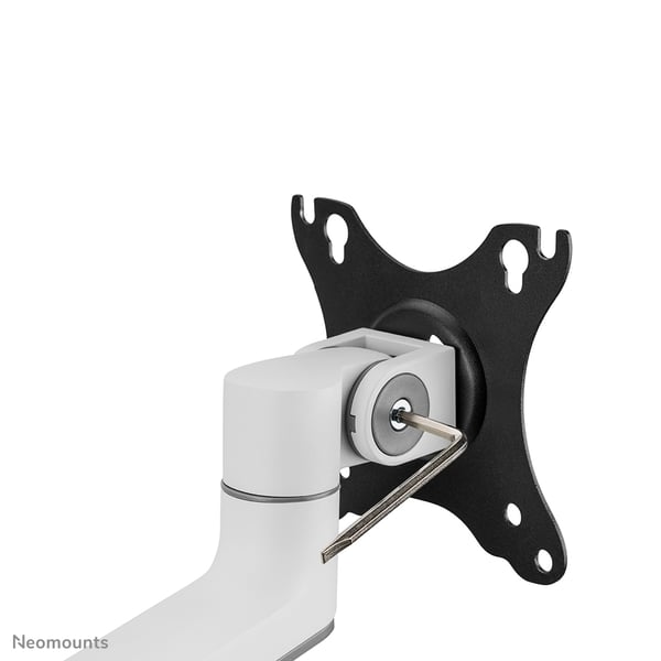Neomounts DS60-425WH2 fäste och ställ till bildskärm 68,6 cm (27") Bord Vit