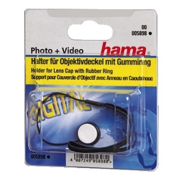 Hama Lens Cap Holder objektivdæksel Digitalt kamera Sort