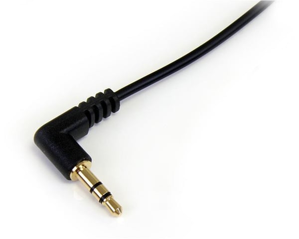 StarTech.com MU3MMSRA lydkabel 0,91 m 3.5mm Sort