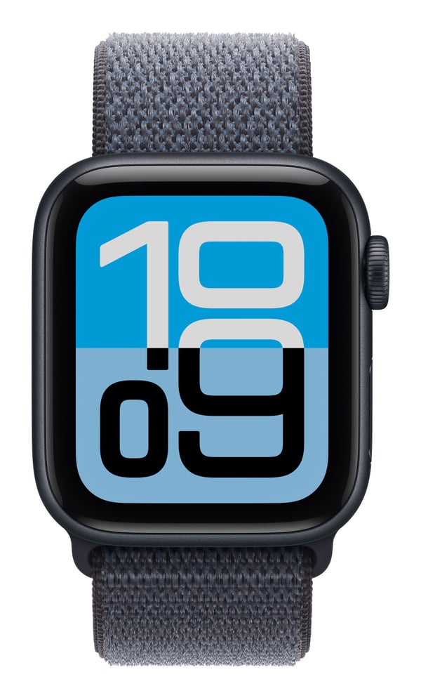 Apple MFF64ZM/A smarta bärbart tillbehör Band Blå Nylon, Återvunnen polyester, Spandex