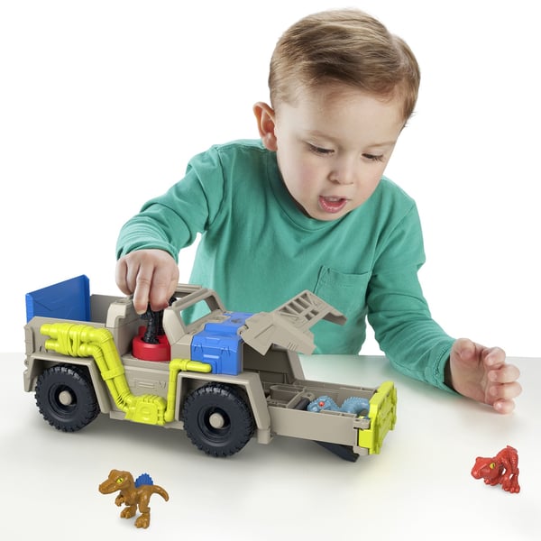 Fisher-Price Imaginext Jurassic World Track & Transport Dino Truck