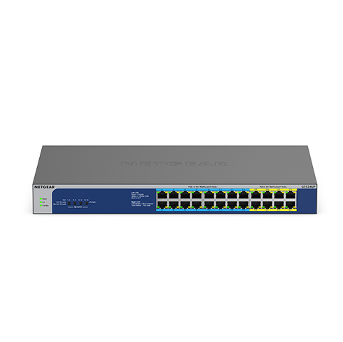 NETGEAR GS524UP Ikke administreret Gigabit Ethernet (10/100/1000) Strøm over Ethernet (PoE) Grå
