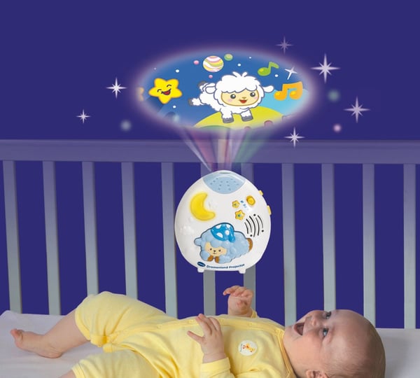 VTech 80-508707 vauvojen yövalo Harmaa, Valkoinen