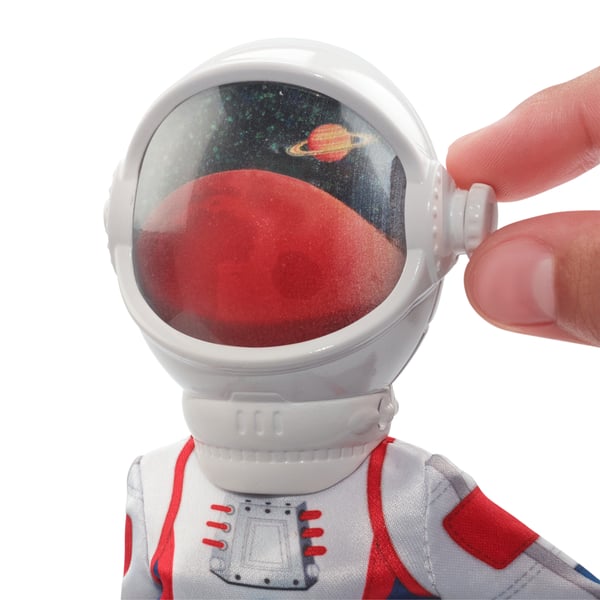 Barbie 65th Anniversary Careers -astronauttinukke ja 10 tarviketta, mm. pyörillä kulkeva mönkijä ja avaruuskypärä