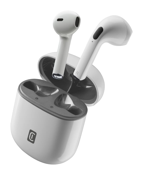 Cellularline 8018080454165 Headset True Wireless Stereo (TWS) I öra Samtal/musik Bluetooth Vit