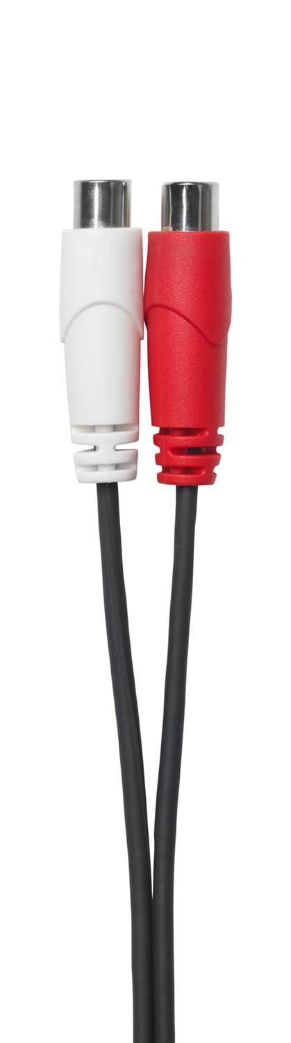 Vivolink PROMJMRCAF0.2 audiokaapeli 0,2 m 2 x RCA 3.5mm Musta