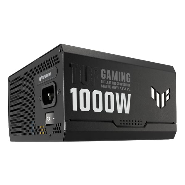 ASUS TUF Gaming 1000W Gold strömförsörjningsenheter 20+4 pin ATX ATX Svart