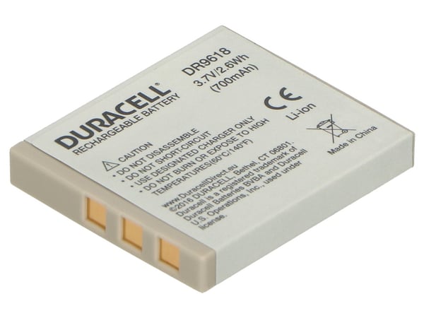 Duracell DR9618 batteri til kamera/videokamera Lithium-Ion (Li-Ion) 700 mAh