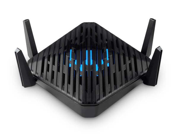 Acer Predator Connect W6 Wi-Fi 6 trådløs router Gigabit Ethernet Dual-band (2,4 GHz / 5 GHz) Sort