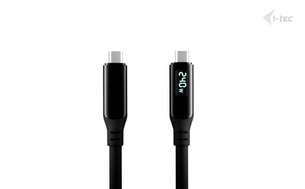 i-tec TB4CBL150CMPRO Thunderbolt-kablar 1,5 m 40 Gbit/s Svart