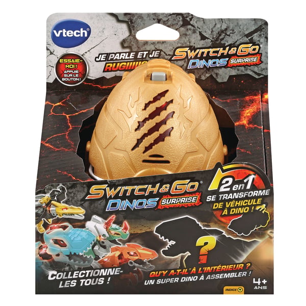 VTech Switch & Go Dino's SWITCH & GO DINOS SURPRISE (8 MODELES DIFFERENTS)