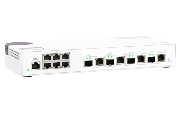 QNAP QSW-M2106-4C netværksswitch Administreret L2 2.5G Ethernet (100/1000/2500) Hvid