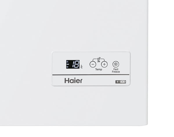 Haier HCE200E Kummefryser Fritstående 196 L Hvid