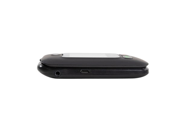 Trevi Flex Plus 55 6,1 cm (2.4") Musta Senioripuhelin