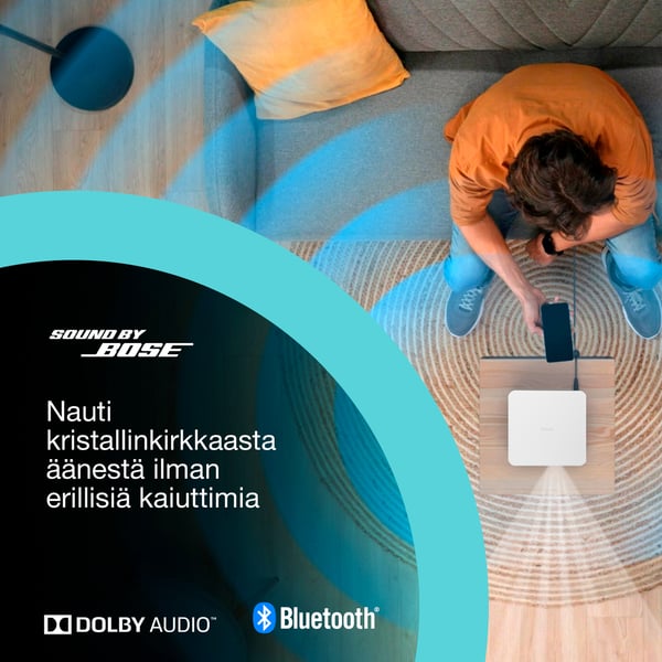 Epson Lifestudio Pop – EF-61W timantinvalkoinen