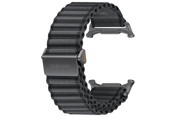 Samsung Trail Band (S/M/L) for Galaxy Watch Ultra2 Sort Stof