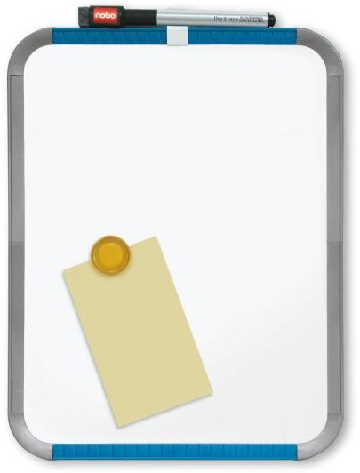 Nobo Whiteboard Slimline Lackerad 36x28 cm